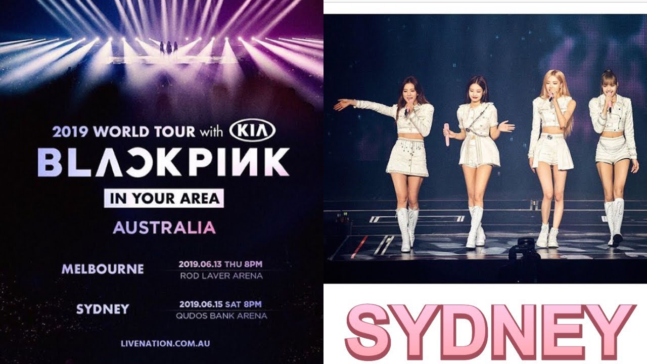 blackpink australia tour dates