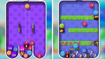Bubble Buster 2048 - All Levels Gameplay Android, iOS