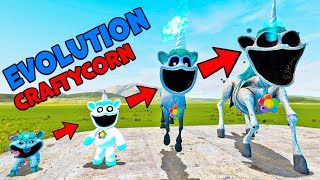 NEW EVOLUTION OF NEW CRAFTYCORN - POPPY PLAYTIME CHAPTER 3 Smiling Critters Unicorn in Garry's Mod !