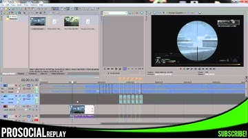 How to sync clips in sony vegas | Tutorial