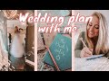 WEDDING PLAN WITH ME!  | Picking up my dress | registry | Wedding bands | Planning a wedding in 2021