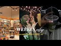 Weekly vlog  date night  going to barnes  noble  trying new foods  target run ofc