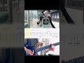 CHAINSAW MAN MOVIE ED - JANE DOE Guitar Cover ギター弾いてみた (TAB) #shorts