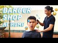 BARBER SHOP AT HOME WITH MY BROTHER (DIY HAIRCUT!) | Enchong Dee