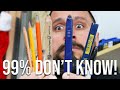 CARPENTER PENCIL TIPS AND TRICKS 99% OF PEOPLE DON'T KNOW!