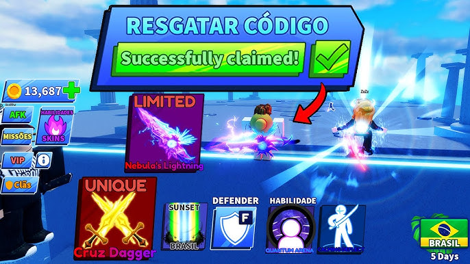 TODOS OS NOVOS CÓDIGOS de WINS +SWORDS no BLADE BALL! ROBLOX BLADE