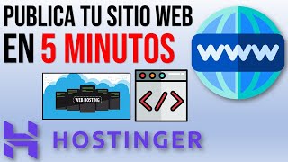 Cómo subir Página Web a Servidor PREMIUM con Hostinger (Paso a Paso) ✅