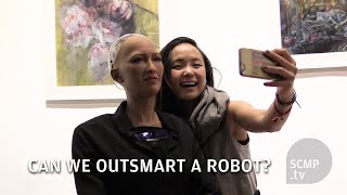 Can SCMP outsmart Hong Kong’s most famous robot, Sophia?