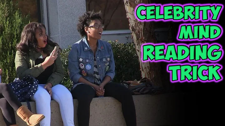 Celebrity Mind Reading Trick