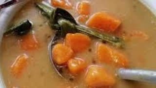 Pengat Ubi Keledek Sagu - Resepi Masakan Cikgu Fizah