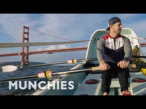 Video till Det här äter rodd-atleten Jason Caldwell