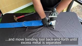 Famous How To Use A Table-Jack Band Clamp Tool for 3/8" and 5/8" Banding Clamps Profile