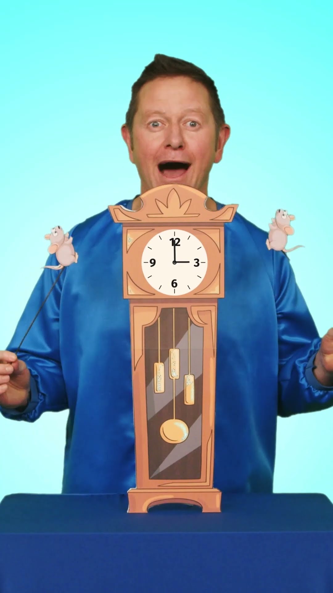 Hickory Dickory Dock with Joel #nurseryrhymes #shorts