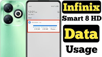 How to show data usage on Infinix Smart 8 HD || Infinix Smart 8 HD me data usage kaise show kare