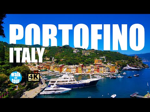Portofino, Italy (June 2022) - Virtual Walking Tour in 4K UHD (60 fps)