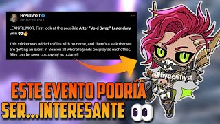 NUEVO EVENTO FILTRADO | ¿Leyendas haciendo Cosplays entre sí? Apex Legends Temporada 21