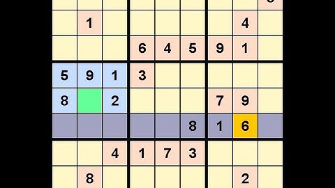 How to Solve Washington Times Sudoku Difficult January 23, 2023