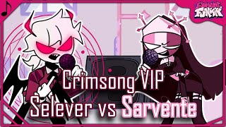 Crimsong VIP pero es Selever vs Sarvente | Friday Night Funkin