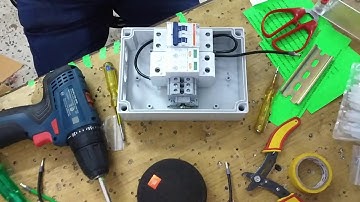 How to make solar ACDB AND DCDB for 1-4KW