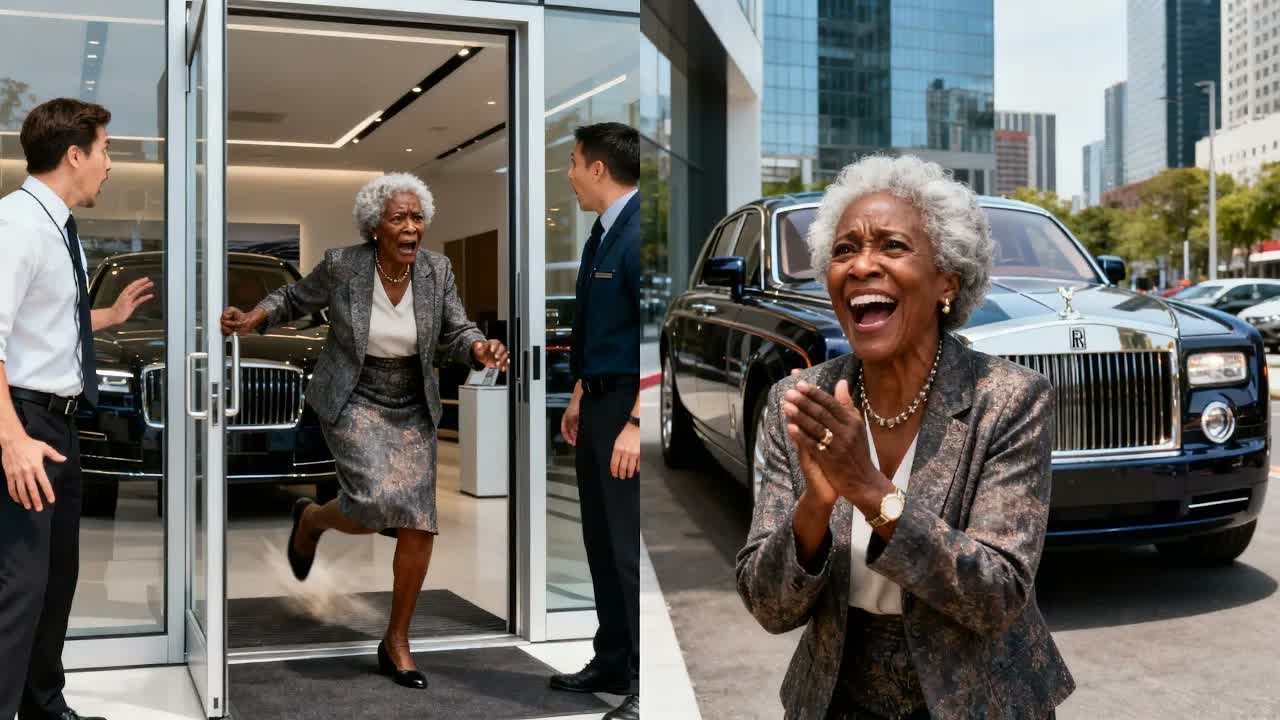 Black Elderly Woman Kicked Out of Dealership — Next Day, Her Billionaire Son’s Rolls Royce Arrives