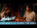 Saravanan & Co Scares the Girls - Aambala | Movie Scenes | Vishal | Sundar C