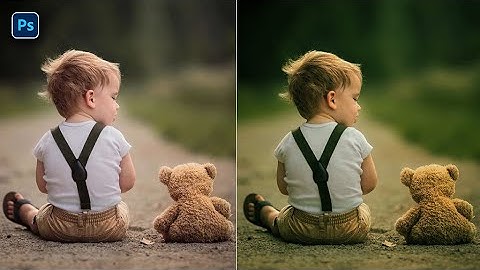 One click color correction in photoshop | Advanced color grading in photoshop