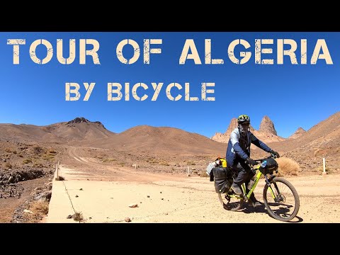 Algiers to Tamanrasset by bicycle - Trailer of one minute