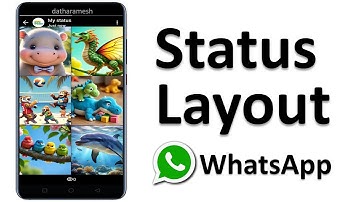 WhatsApp Status Layout Feature | WhatsApp Layout