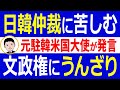 元駐韓米国大使が文政権にうんざり「バイデン大統領は日韓仲裁に苦しむだろう」…親中親北反日をやめれない文大統領【世界情勢】