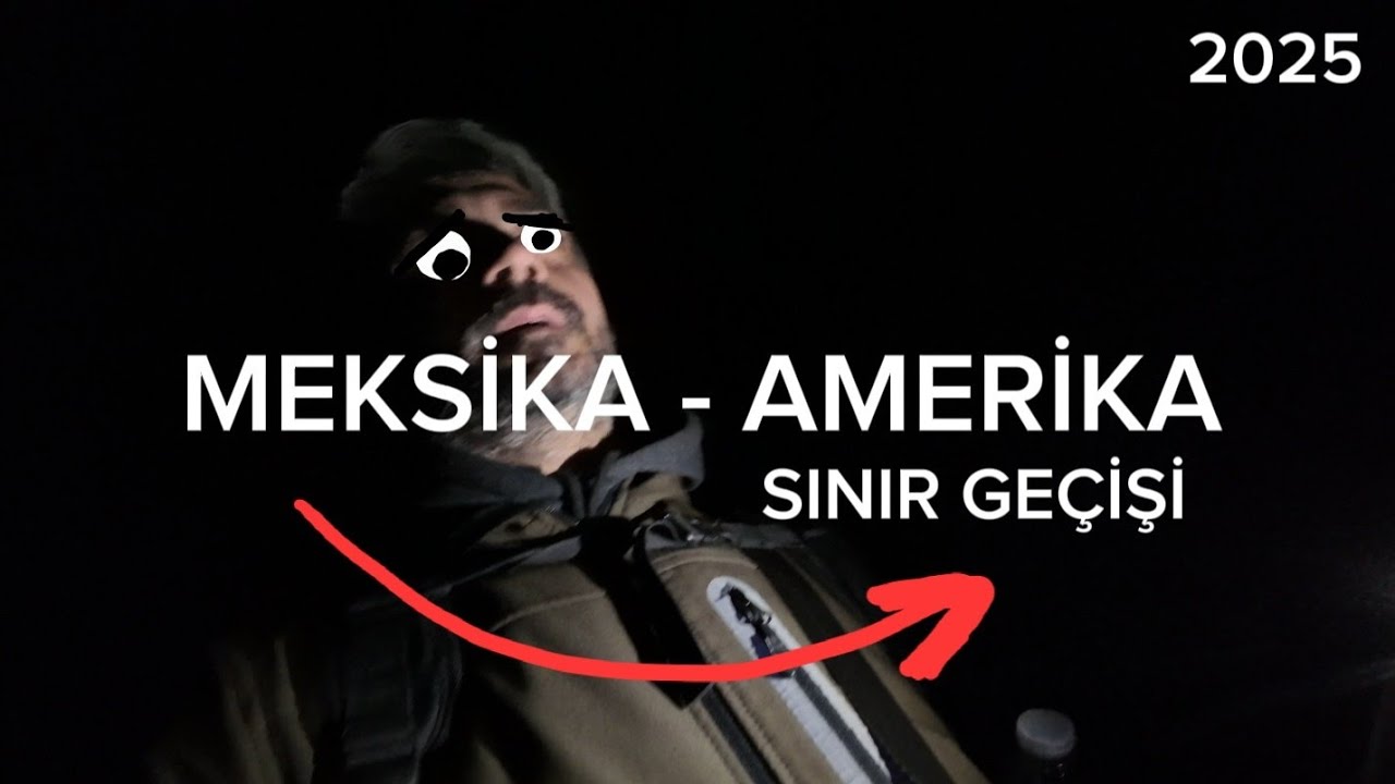 🌵 MEKSİKA TİJUANA - AMERİKA SINIR GEÇİŞİ | GERÇEK GÖRÜNTÜLER İLE