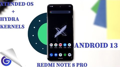 How to install Xtended OS + HYDRA KERNELS for Redmi Note 8 pro(Begonia) #redminote8pro 🔥
