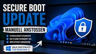 Secure Boot Update kommt nicht? So stößt du es manuell an!