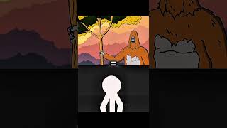 Sassy the Sasquatch #vs White | #shorts #wis #edit #capcut #thebiglezshow #micromist #stickman