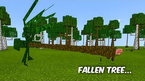 Dynamic Tree Addon | Minecraft PE