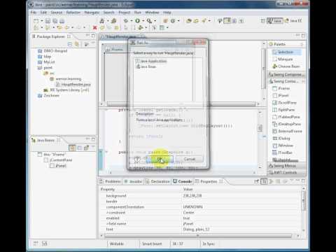 java eclipse jpanel paint