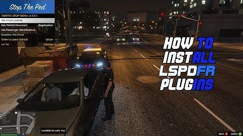 How To Install Plugins For LSPDFR GTA 5 Tutorial
