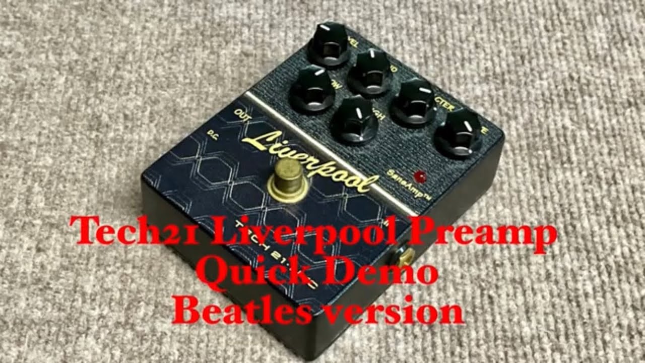 Tech21 Liverpool SansAmp Pedal Preamp - YouTube