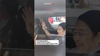Momen Megawati Sapa Warga di Kantor PDI-P Ende