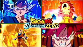 Every Goku Transformation In Dragon Ball Sparking Zero
