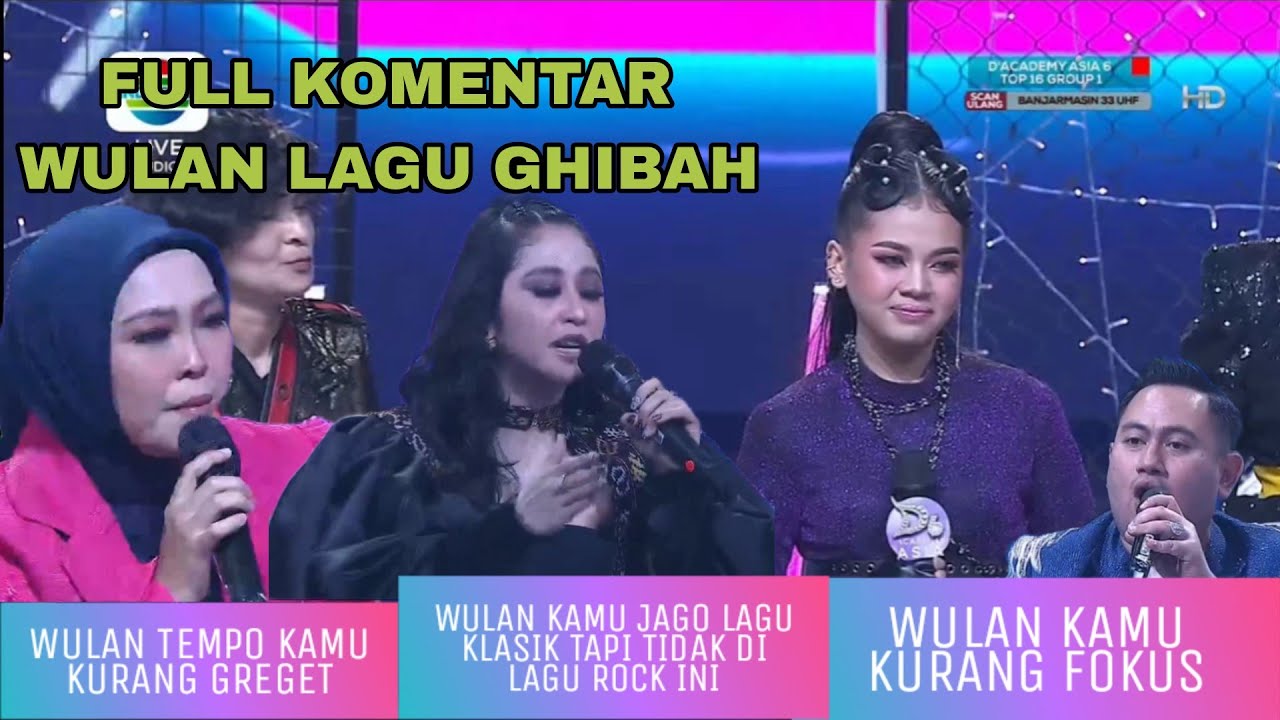 Wulan banjir kritikan juri salah lagu apa grogi? juga kurang fokus apa terlalubhati hati