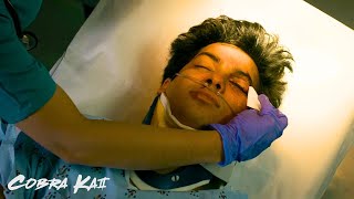 Cobra Kai Season 2: Miguel And Sam Are In The Hospital Scene