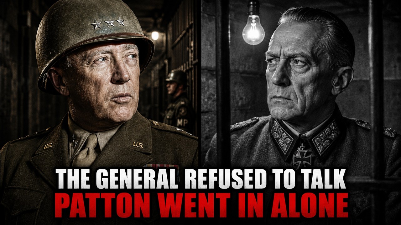 What Patton Said to a Captured German General Who Refused to Talk