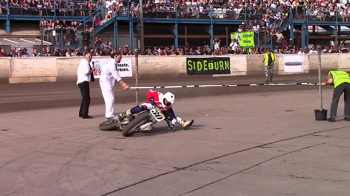 Motorcycle Limbo - Alan Birtwistle Scrubs the Hand...