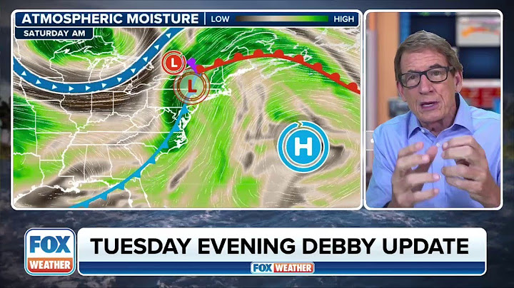 Bryan Norcross Analyzes Debby As It Parks Right Off Southeast Coast