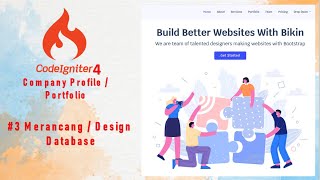 Tutorial Codeigniter 4 - #3. Cara Membuat Rancangan Database