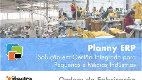 PlannyERP - Ordem de Fabricação