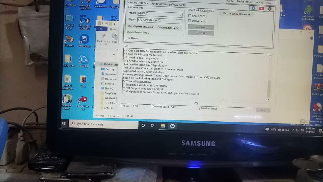 Samfirm tool a i o v1 6 4 installer youtube