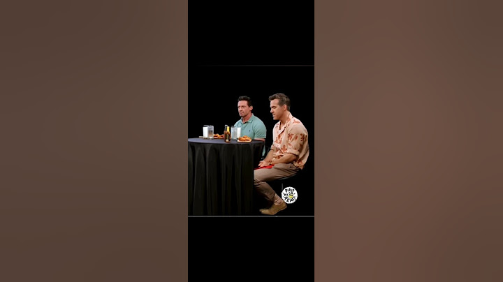 Ryan Reynolds and Hugh Jackman Go Claws Out While Eating Spicy Wings | Hot Ones 🤤 Deadpool #shorts