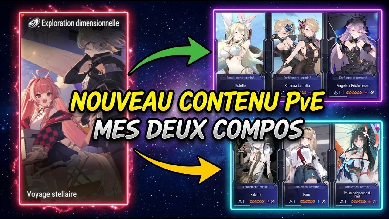 EPIC SEVEN : MES 2 TEAMS CHEATÉES POUR LE NOUVEAU PVE CZN ! (HARU & R&L)