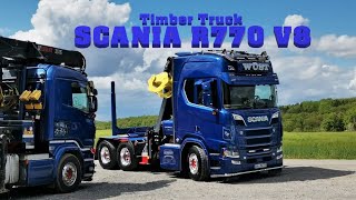 New Scania R770 V8 Next Generation - Manfred Wüst Holztransporte